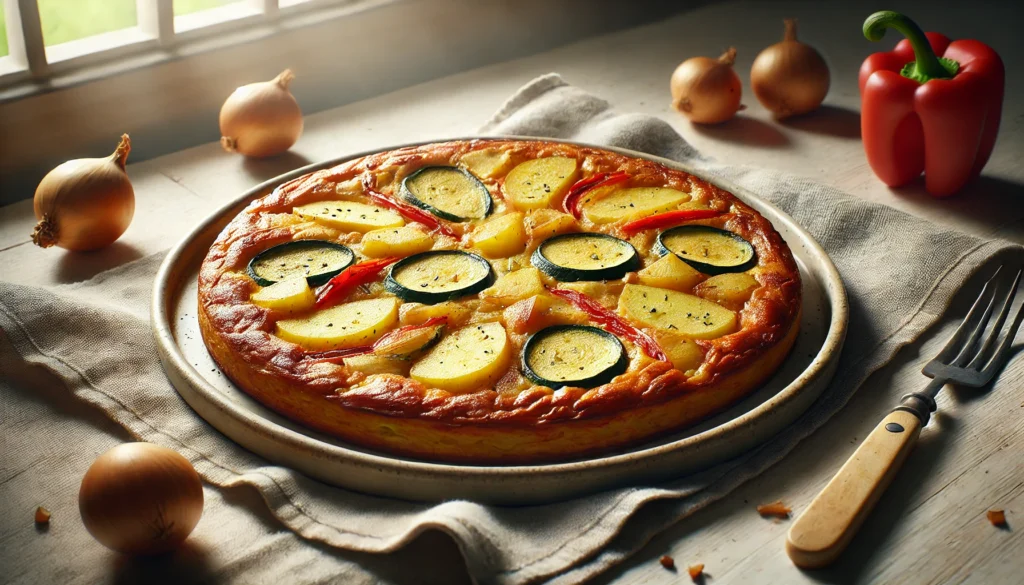 Tortilla Española de Verduras: Un Clásico con un Toque Saludable