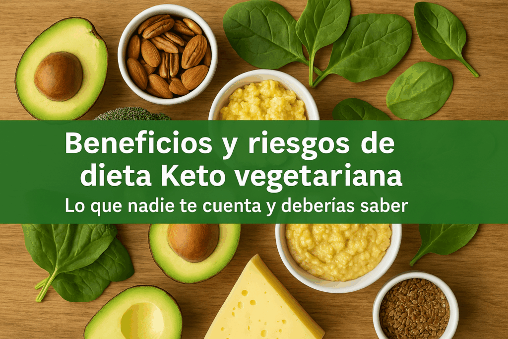 Beneficios y riesgos de la dieta Keto vegetariana