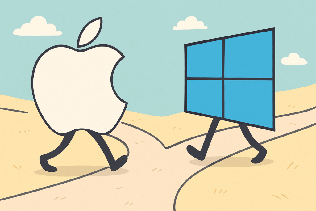 Apple contra Windows: dos religiones tecnológicas