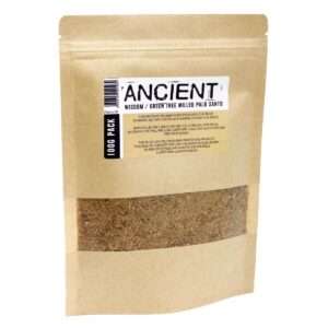 Árbol verde molido de palo santo- 100 g.