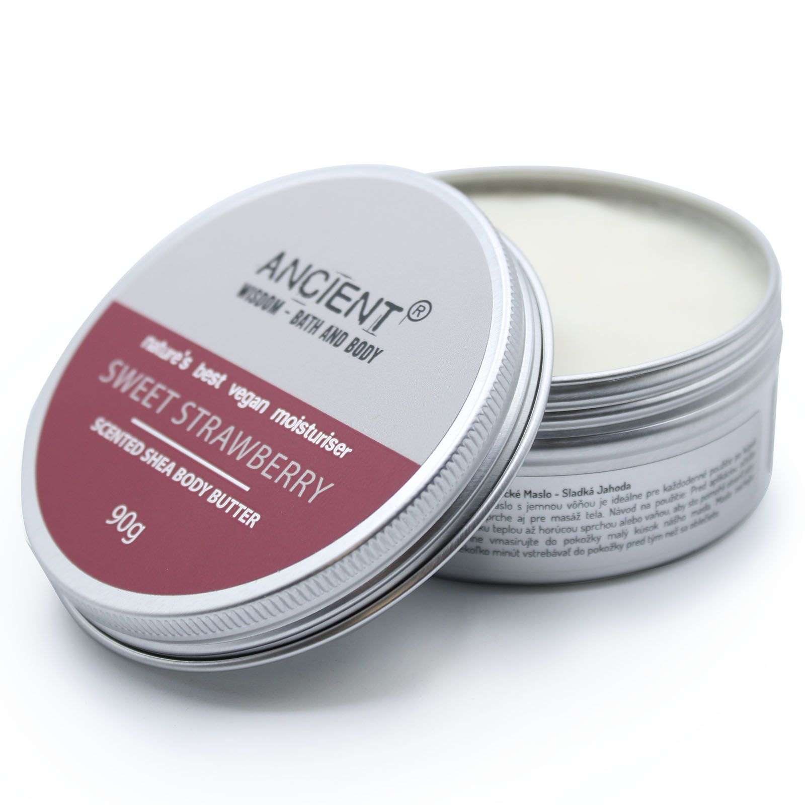 Manteca Corporal de Karité Perfumada 90g - Fresa - Imagen 3