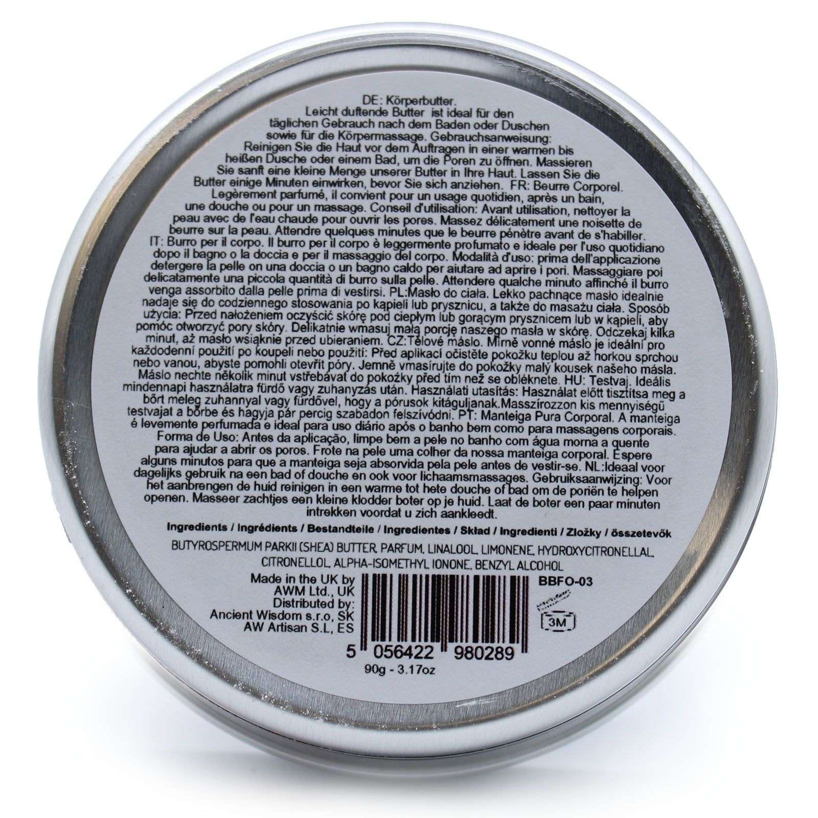 Manteca Corporal de Karité Perfumada 90g - Orquídea - Imagen 2