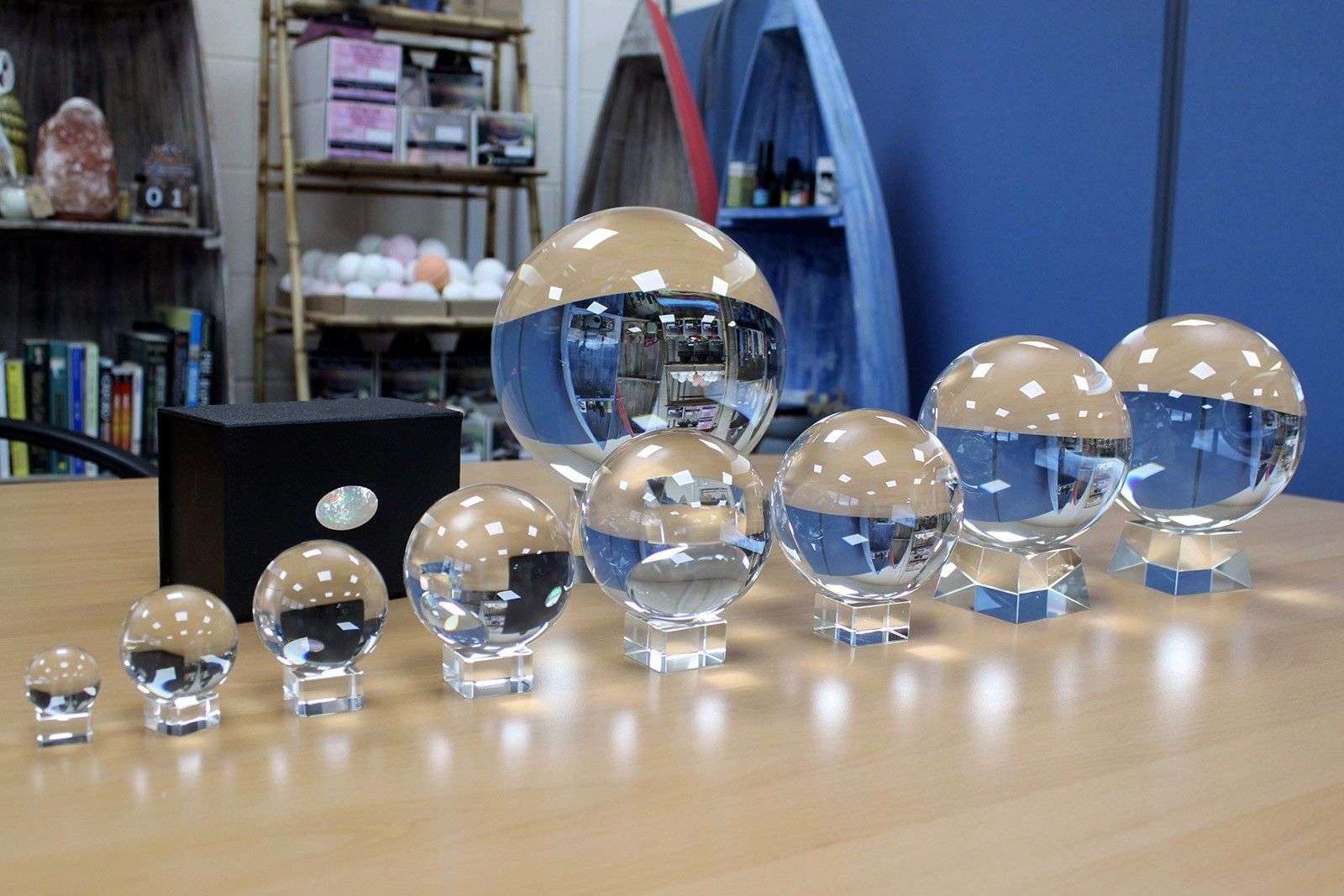 Bola de Cristal con Soporte 100mm - Imagen 4