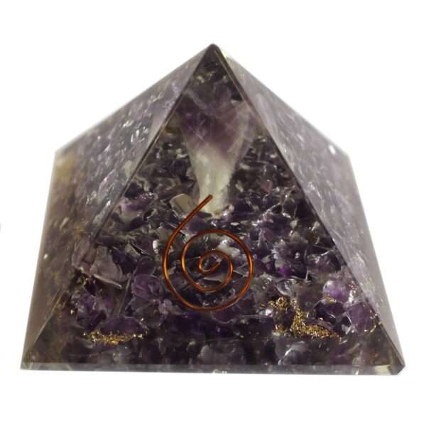 Lrg Orgonite Pirámide 70mm - Angelo - Imagen 5