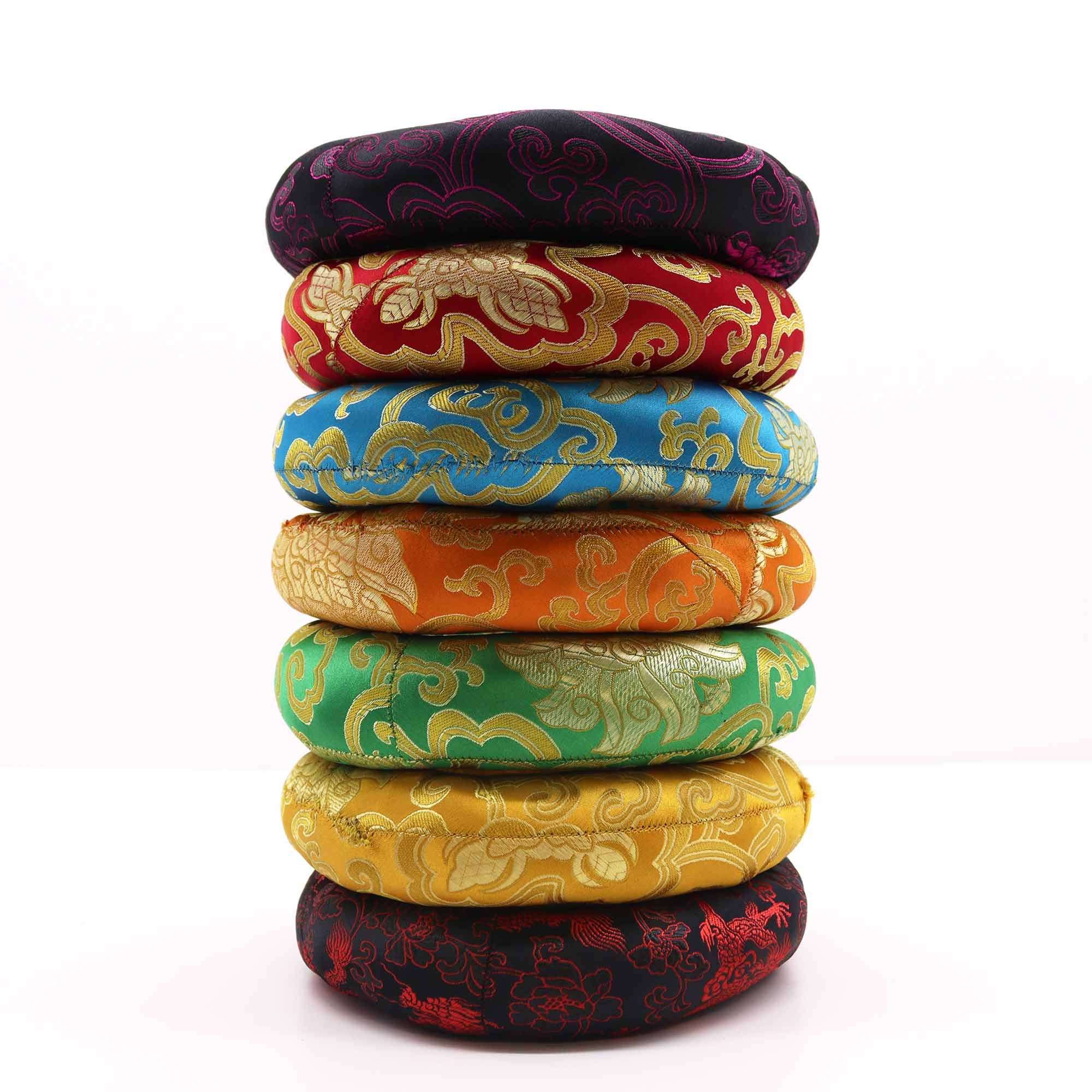 Cojín de aro de 18 cm (para cuenco tibetano de 20-24 cm) - Imagen 2