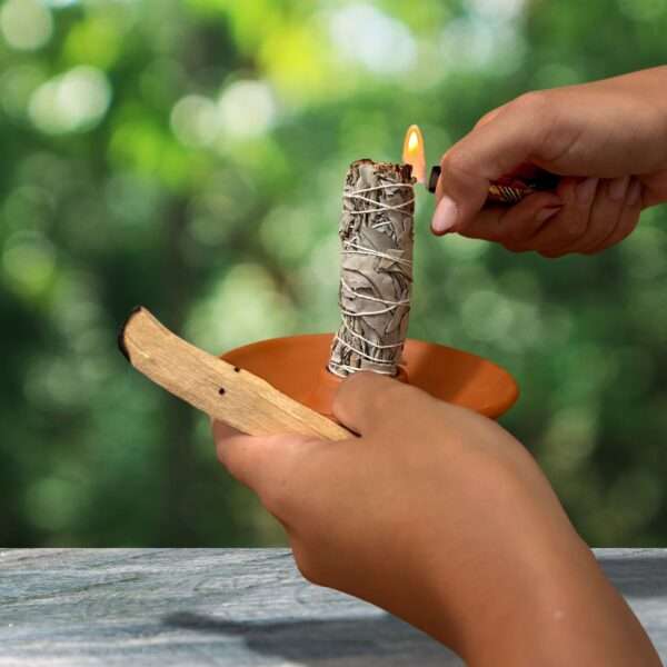 Soporte Quemador Palo Santo y Atados - Imagen 2