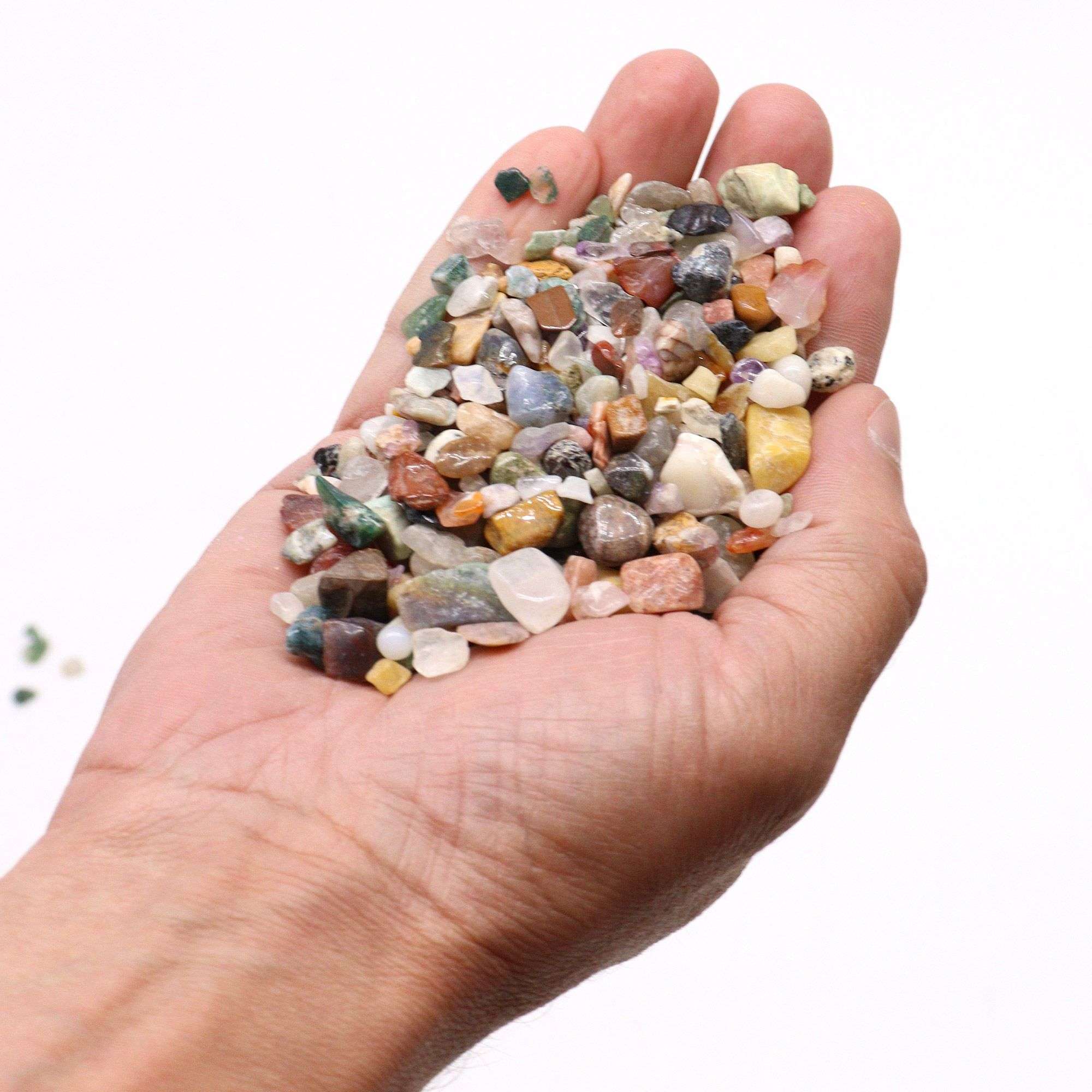 Piedras naturales preciosas - Mezcladas 1kg - Imagen 5