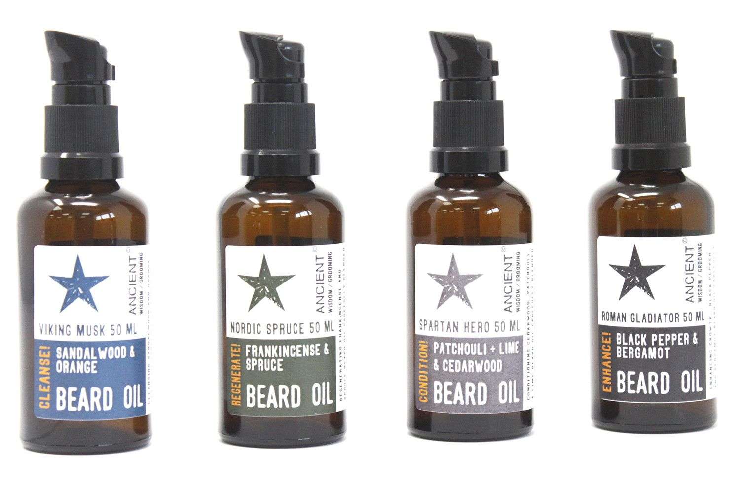 50ml Aceite para la barba - Heroe Espartano - Mantén! - Imagen 3