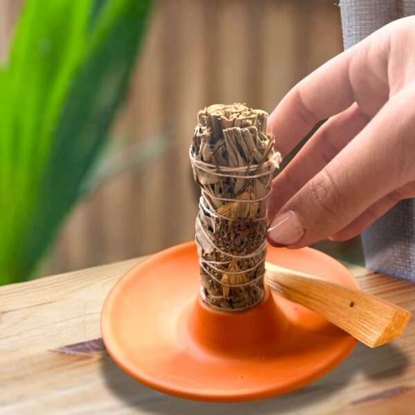 Soporte Quemador Palo Santo y Atados - Imagen 4