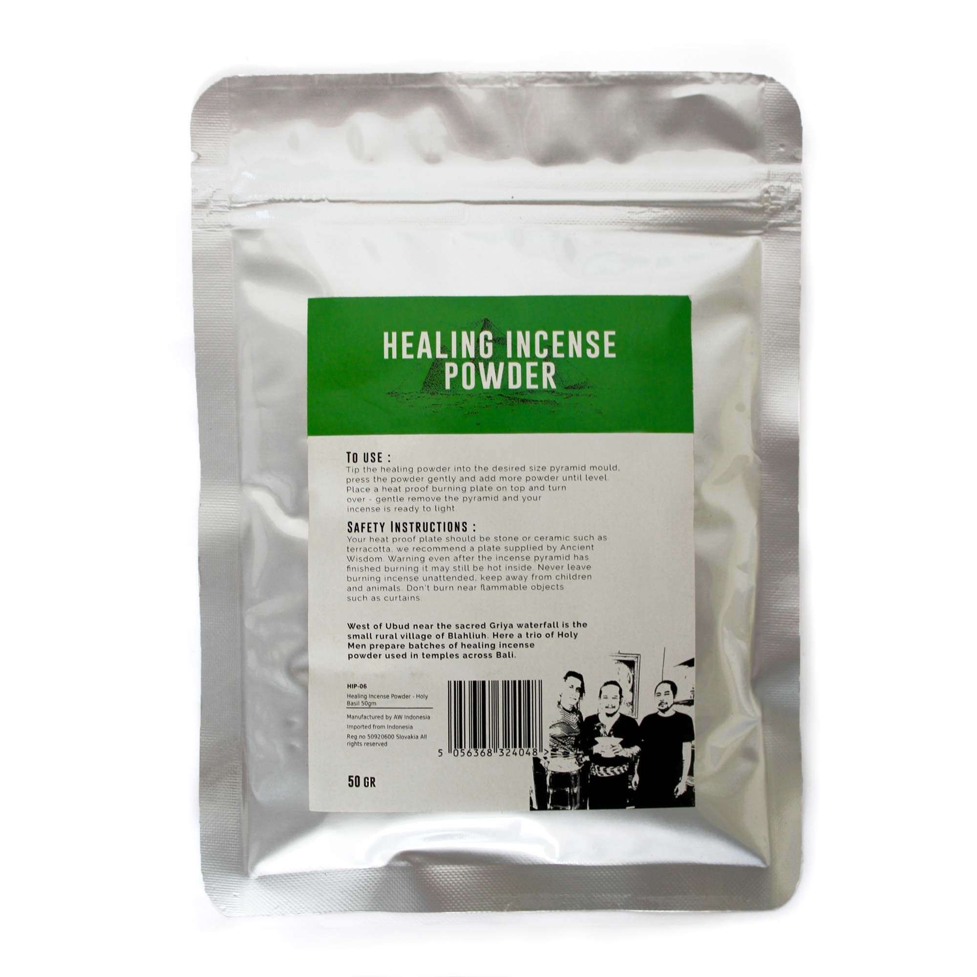 Healing Incense Powder - Holy Basil 50gm - Imagen 2