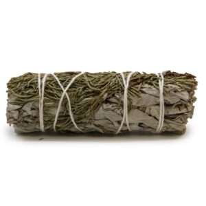 Atado de Hierba - Salvia Blanca y Enebro 10cm