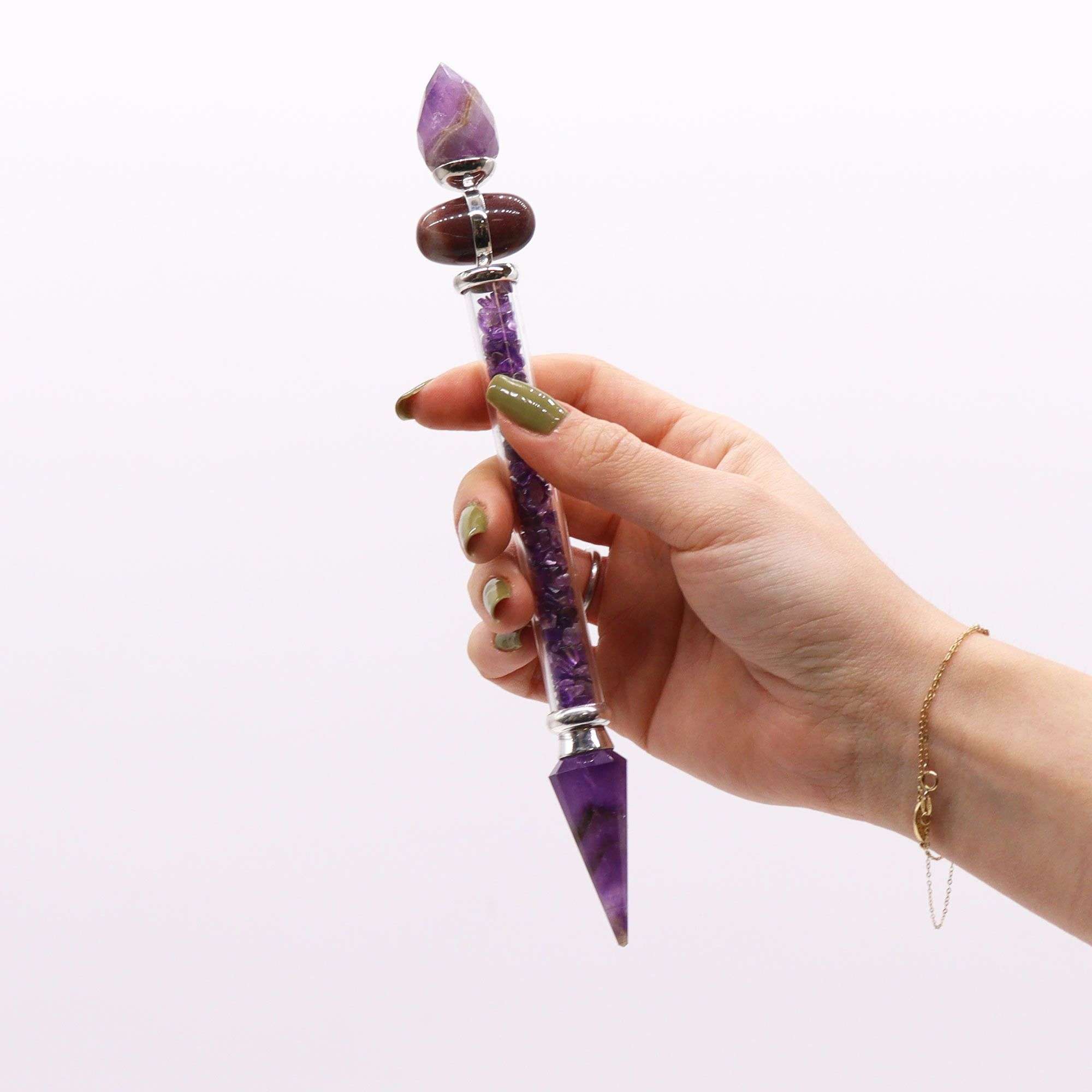 Varita Magica Shiva Lingam - Amatista - Éxito - Imagen 3