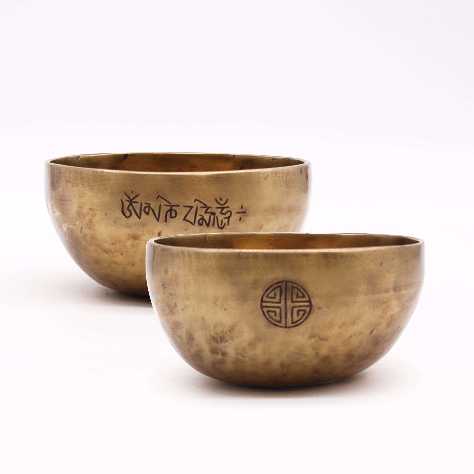 Cuenco lunar nepalí pequeño - (aprox. 550 g) - 13 cm - Imagen 3