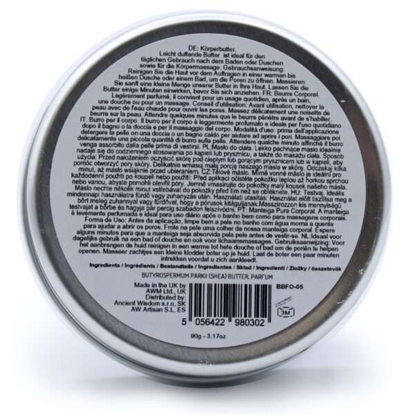 Manteca Corporal de Karité Perfumada 90g - Fresa - Imagen 2