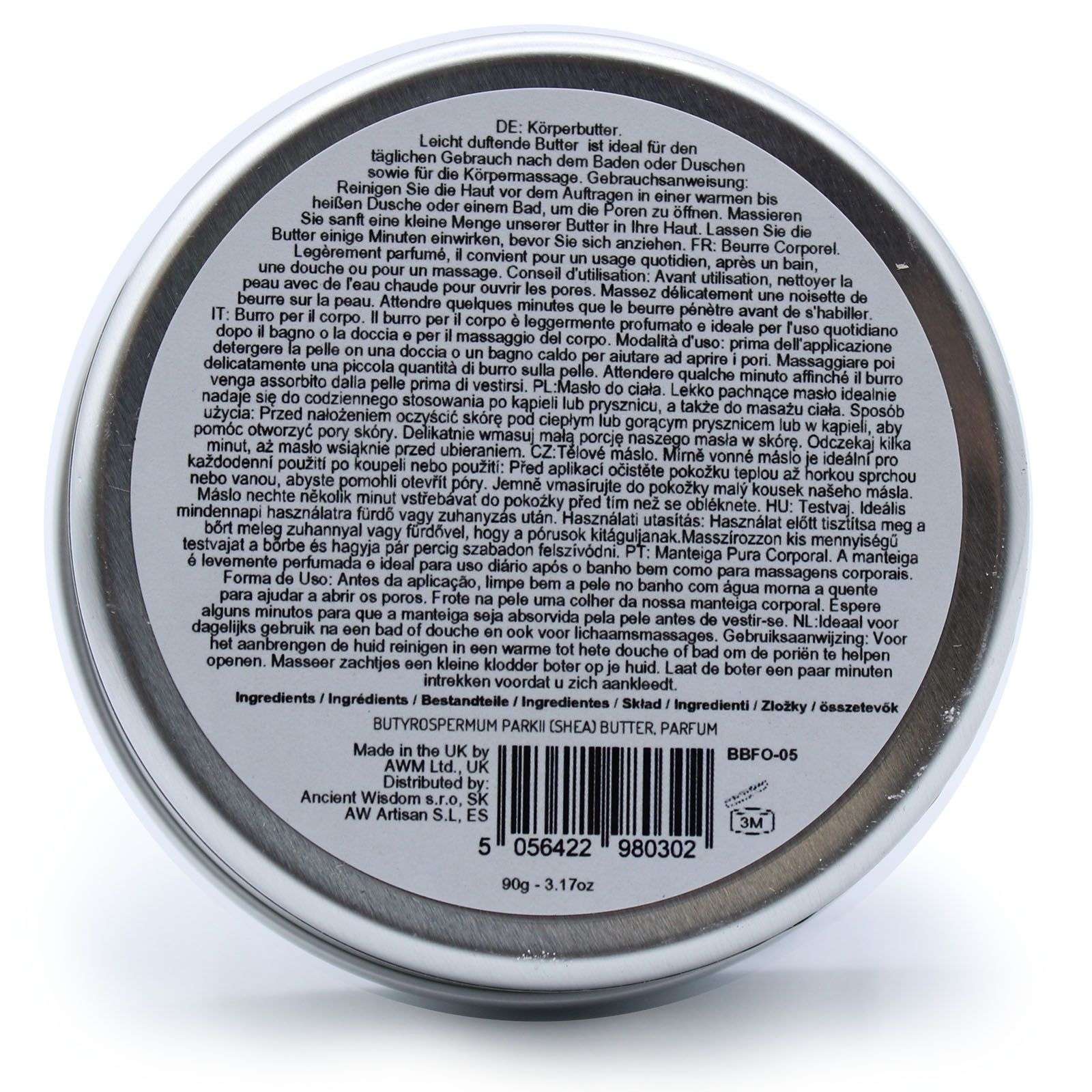Manteca Corporal de Karité Perfumada 90g - Fresa - Imagen 2
