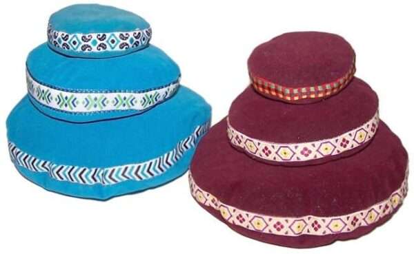 Cojín de terciopelo para Cuenco Tibetano - 7cm - Imagen 3