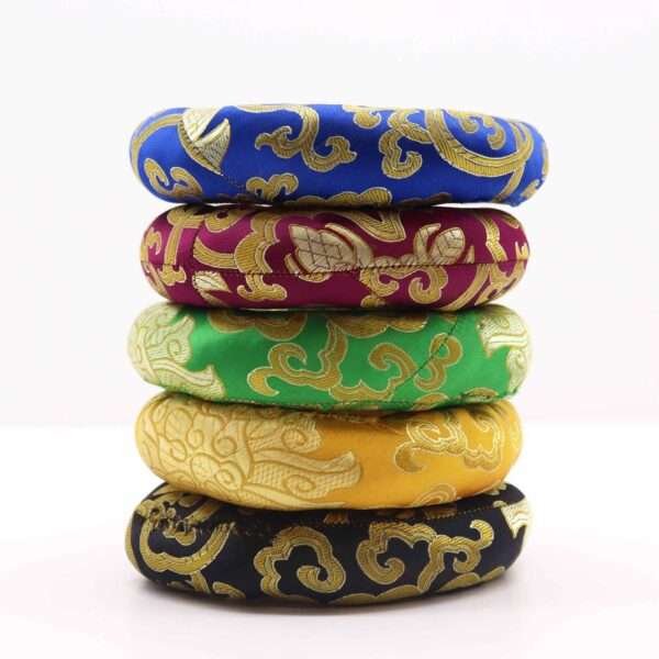 Cojín de aro de 14 cm (para cuenco tibetano de 16-18 cm) - Imagen 2