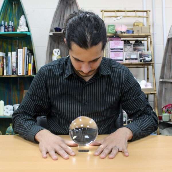 Bola de Cristal con Soporte 130mm - Imagen 2