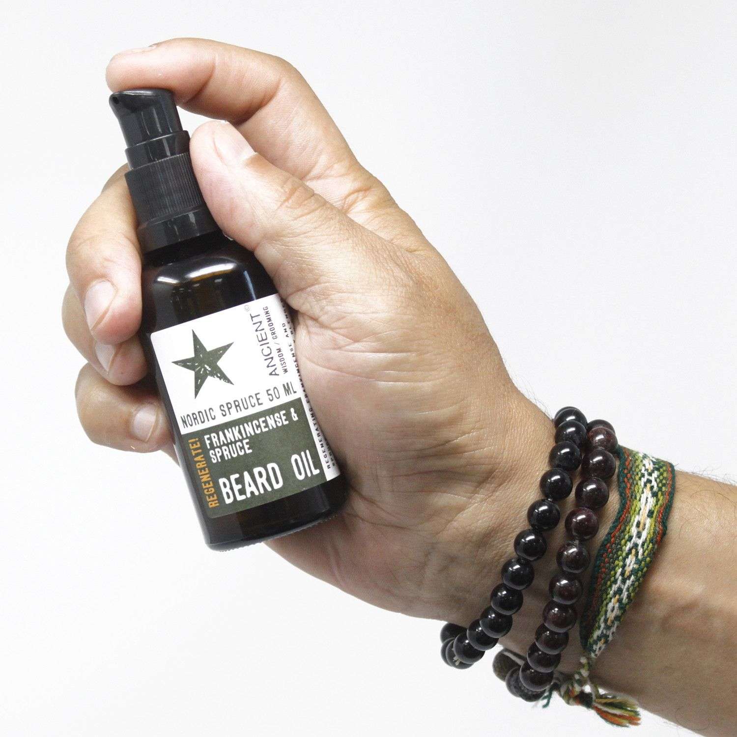 50ml Aceite para la barba - Abeto Nórdico  - Regenera! - Imagen 7