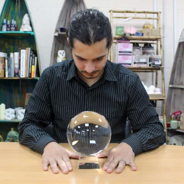 Bola de Cristal con Soporte 150mm - Imagen 2