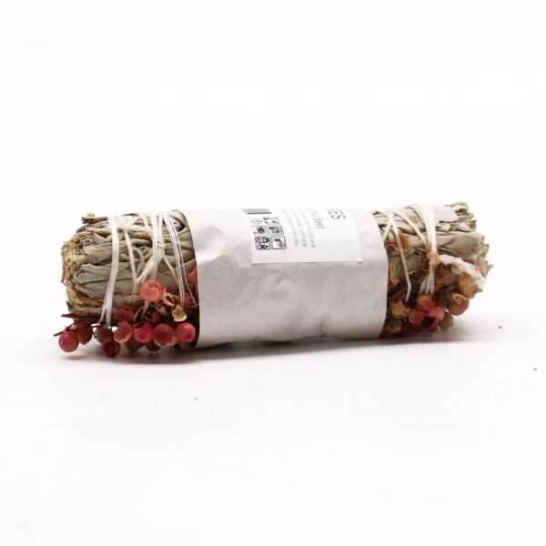 Atado de Hierba - Salvia Blanca y Semilla de Pirul - Imagen 2