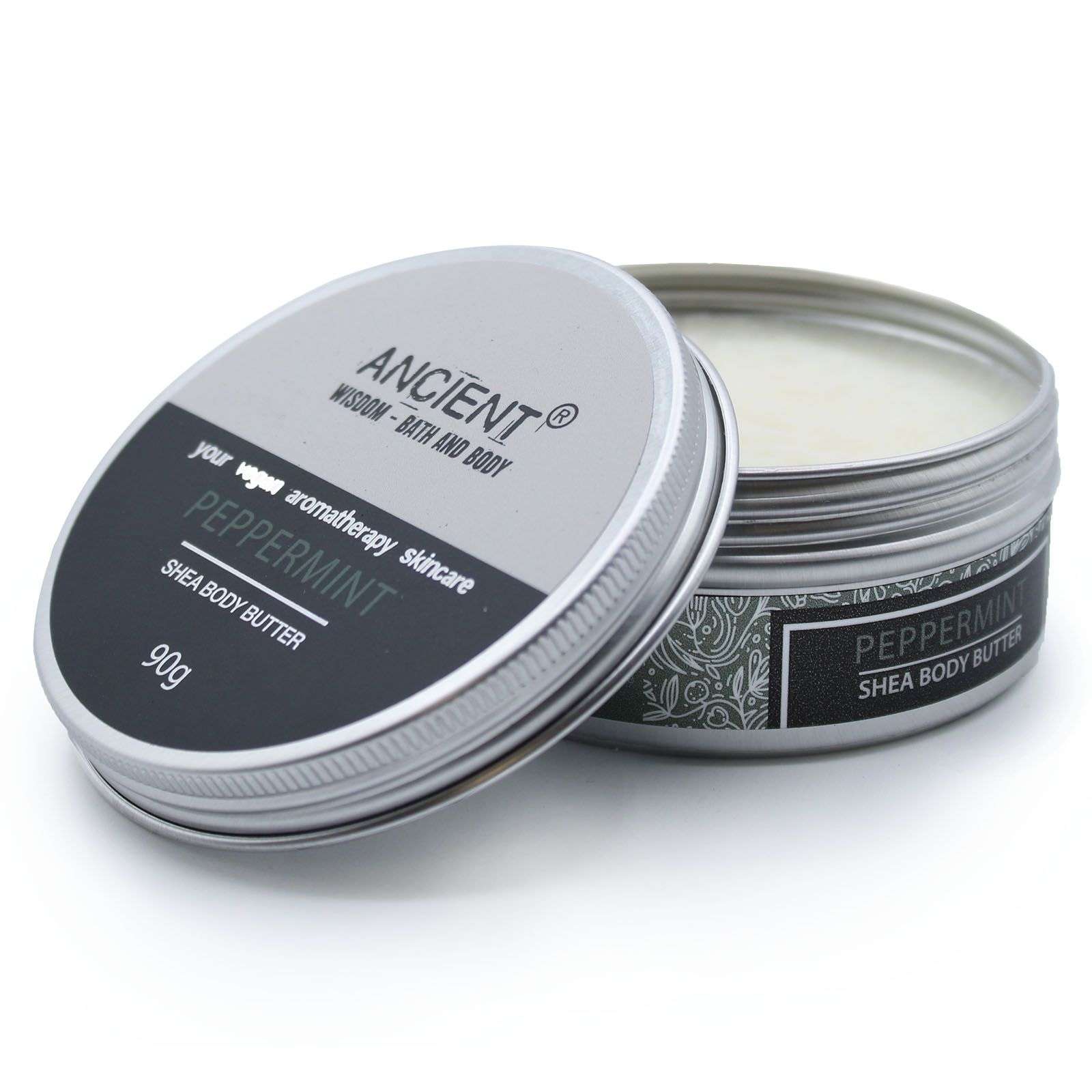 Manteca Corporal de Karité Aromaterapia 90g - Menta - Imagen 3