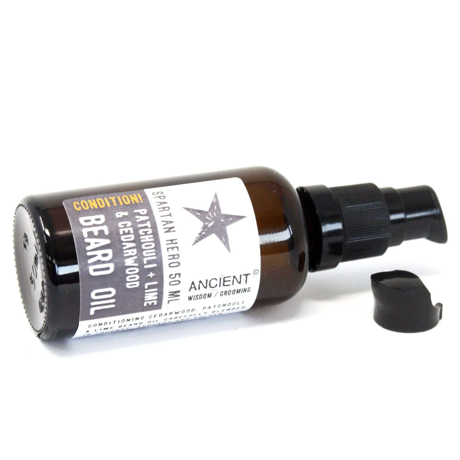 50ml Aceite para la barba - Heroe Espartano - Mantén! - Imagen 2