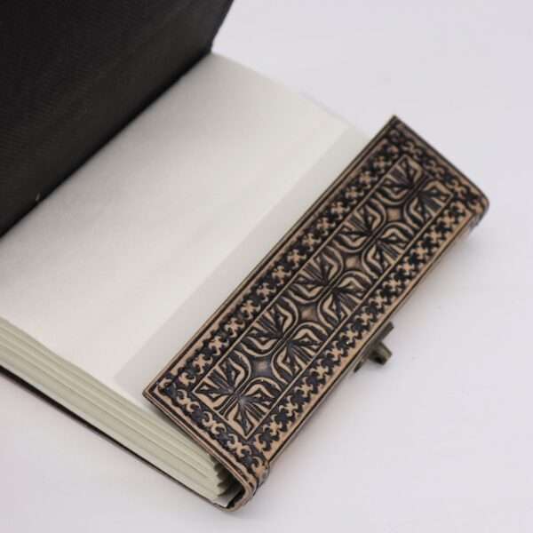 Cuaderno Esotérico Buda - Vintage con Borde de Costura - Imagen 2