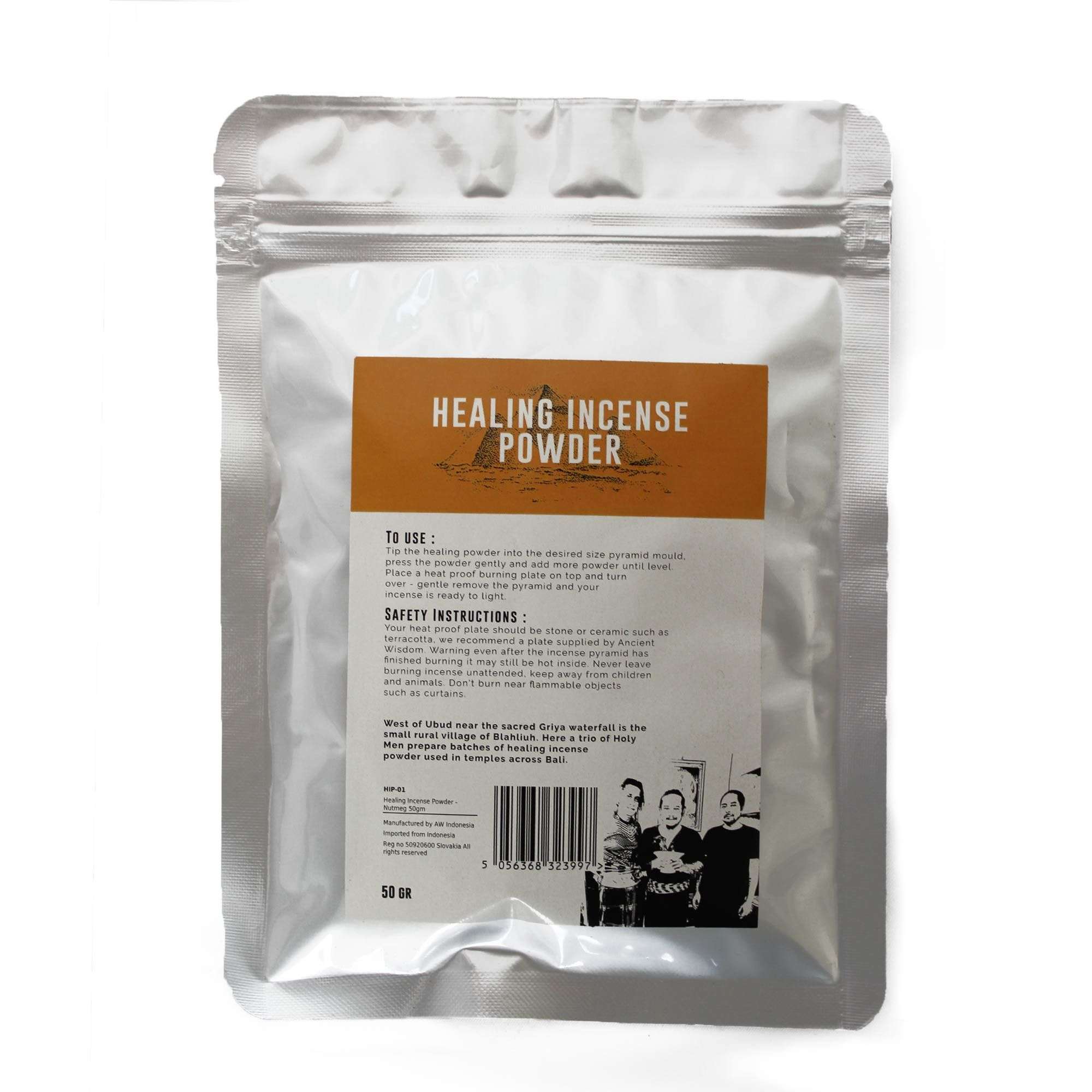 Healing Incense Powder - Nutmeg 50gm - Imagen 3