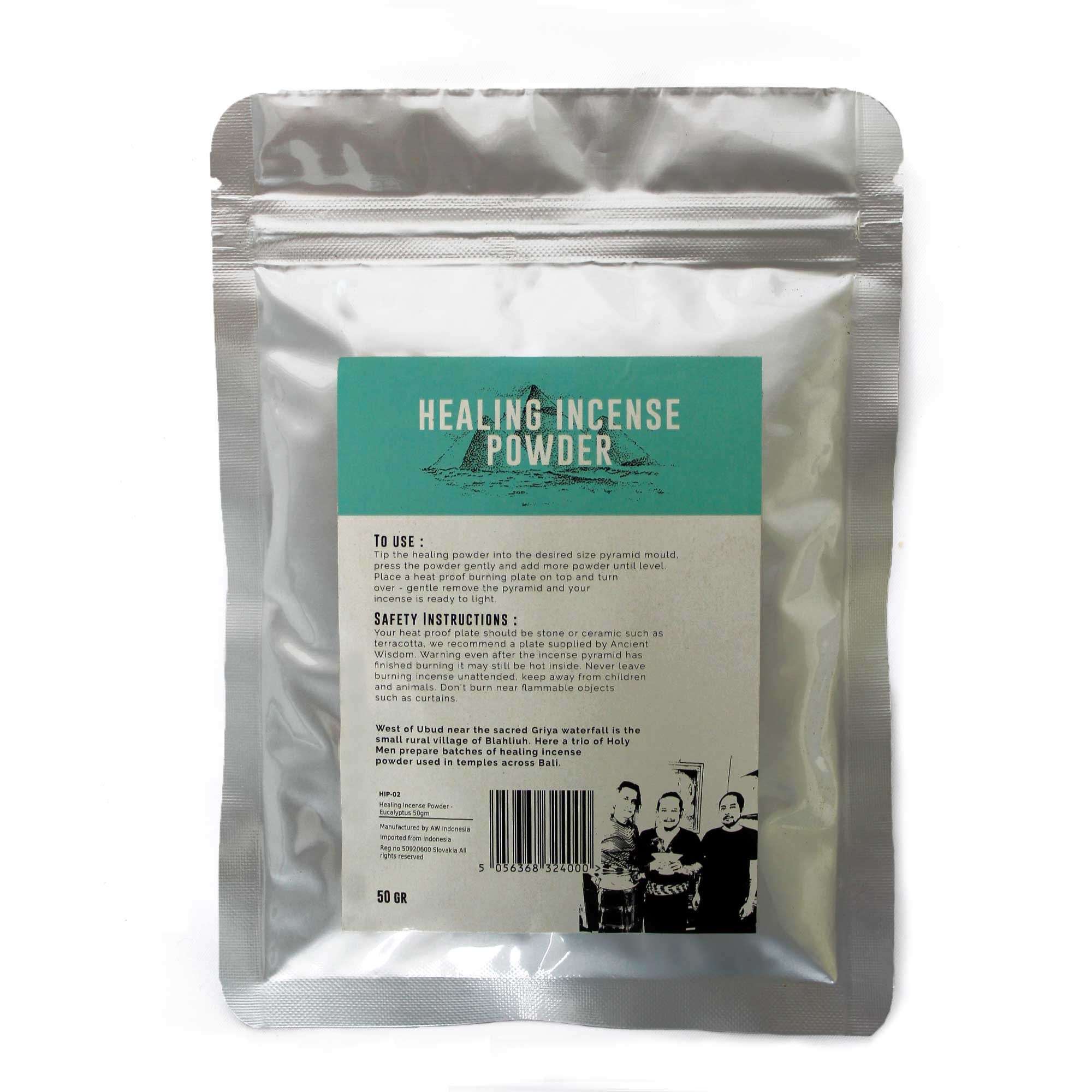 Healing Incense Powder - Eucalyptus 50gm - Imagen 3