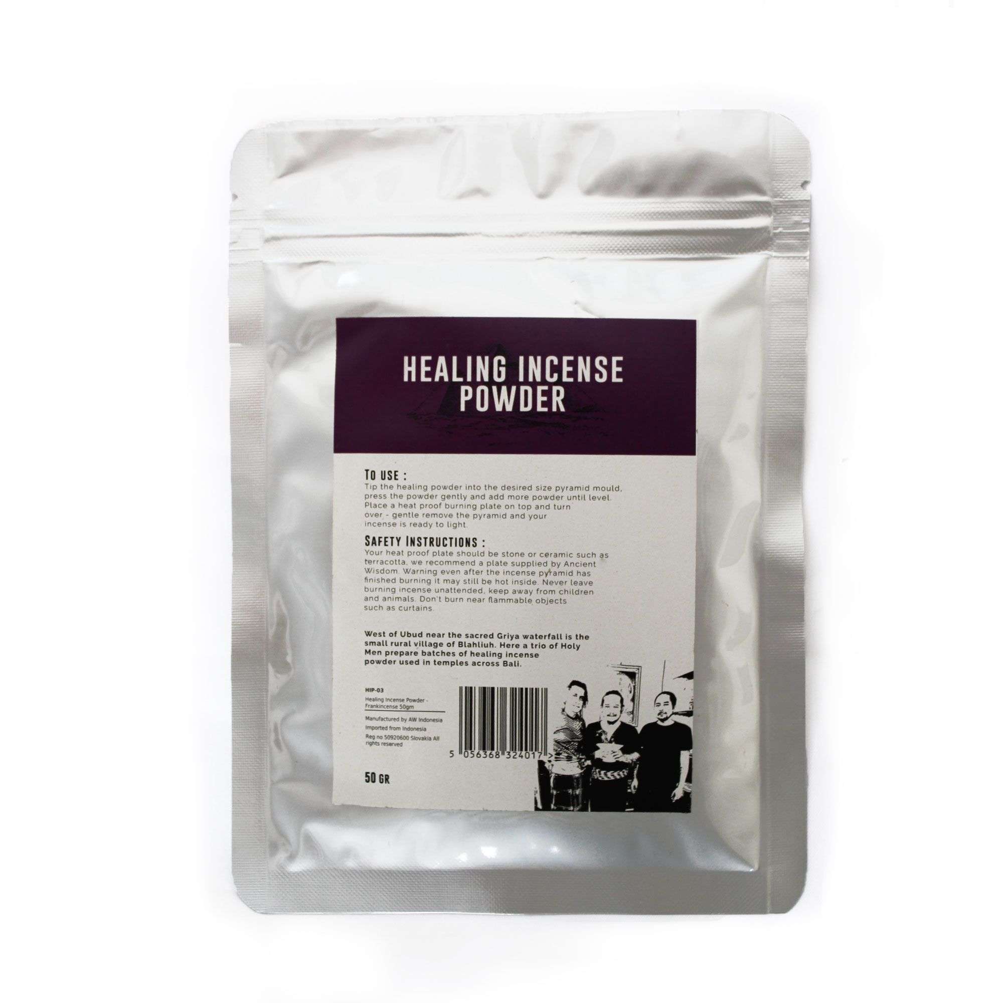 Healing Incense Powder - Frankincense 50gm - Imagen 3