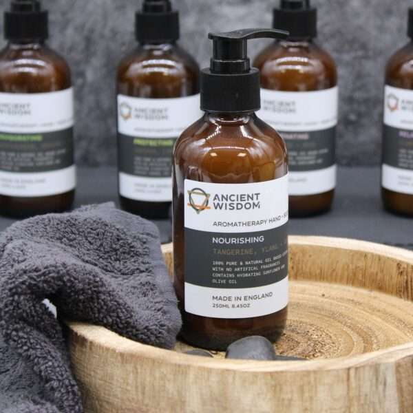 Loción para manos y cuerpo de mandarina, ilang y pachulí 250 ml - Imagen 5
