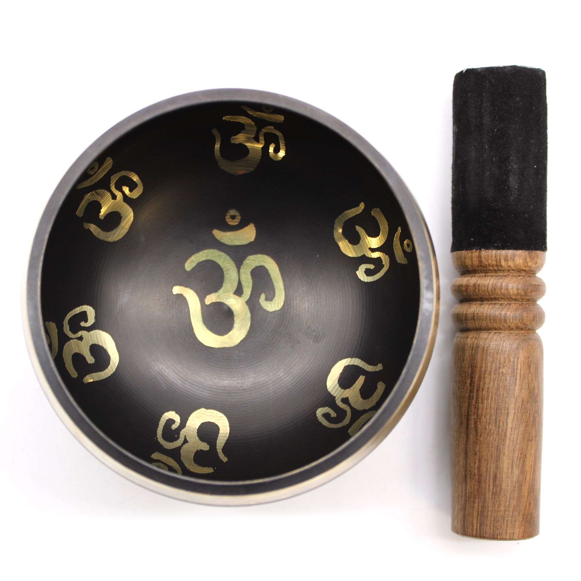 Juego de cuencos tibetanos Yoga Om - Imagen 3