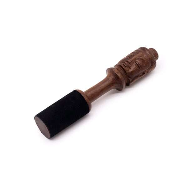 Palo de Madera - 14cm - Talla de Buda - Imagen 2