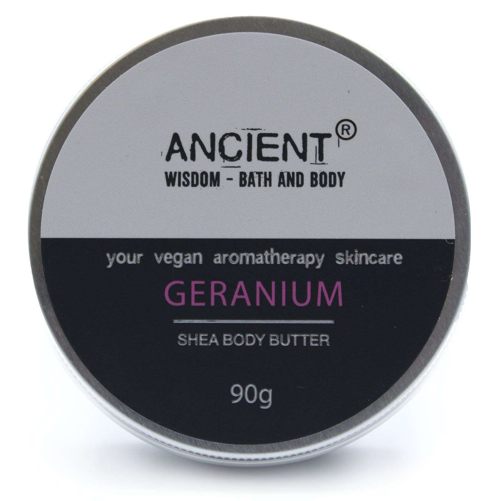 Manteca Corporal de Karité Aromaterapia 90g - Geranio - Imagen 2