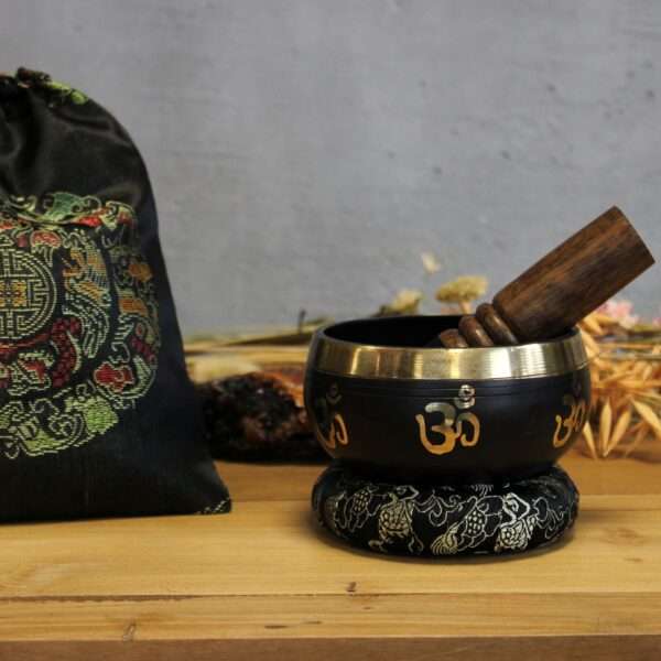 Juego de cuencos tibetanos Yoga Om - Imagen 6