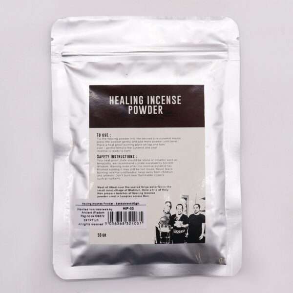 Healing Incense Powder - Sandalwood 50gm - Imagen 2