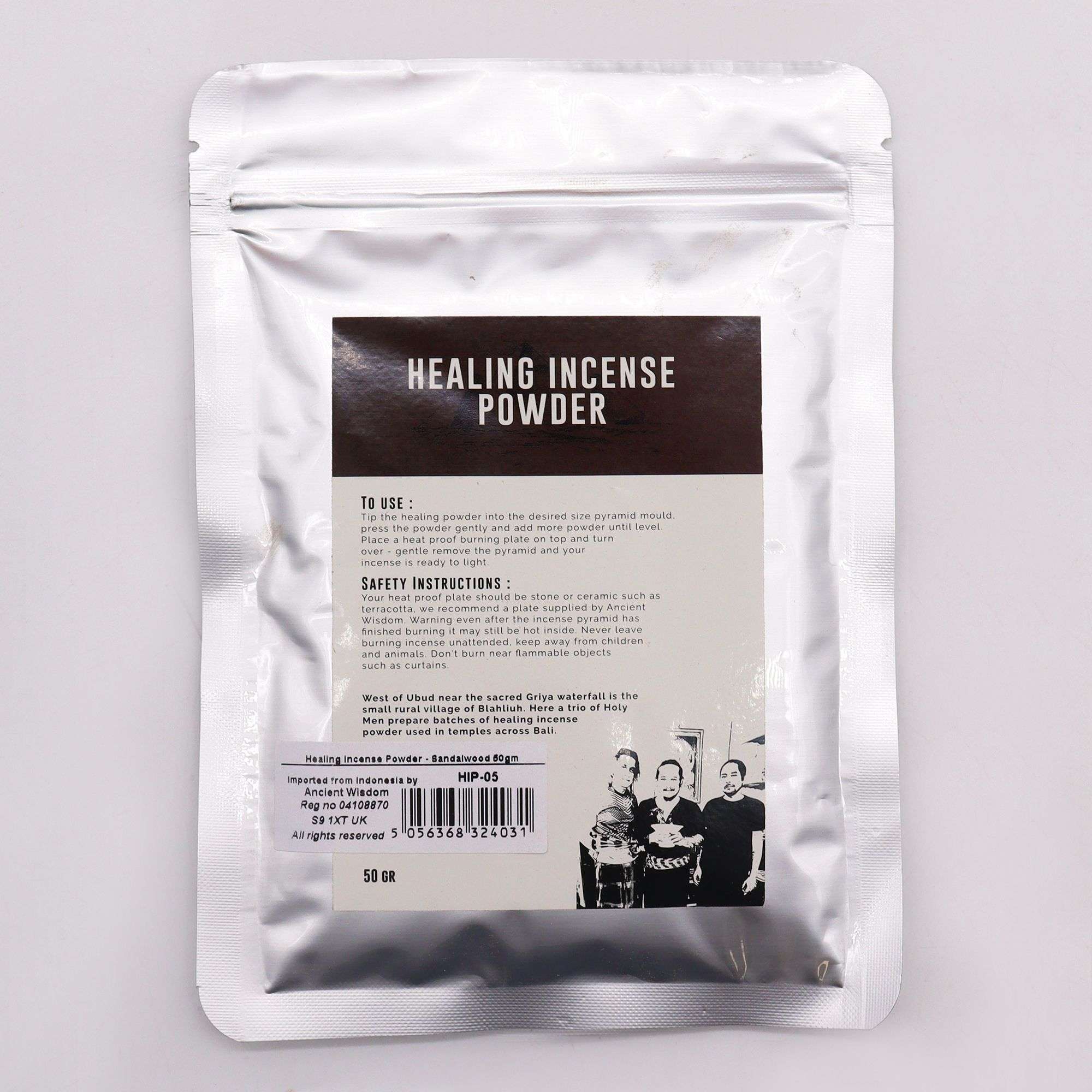 Healing Incense Powder - Sandalwood 50gm - Imagen 2