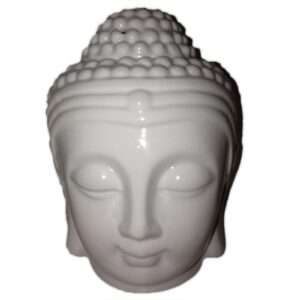 Quemador de Aceite Buda Clásico – Blanco
