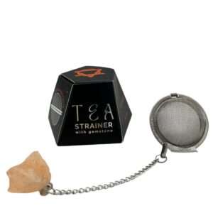 Colador de Té con Cornalina