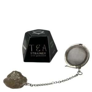 Colador de Té con Cuarzo Ahumado