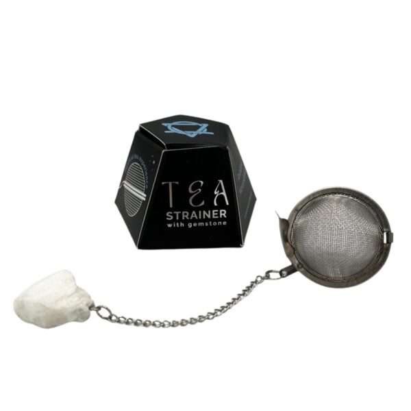 Colador de Té con Rainbow Moonstone