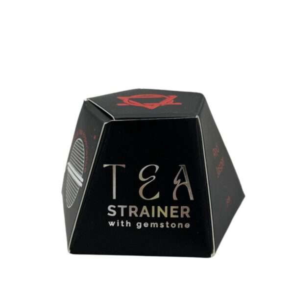 Colador de Té con Jaspe Rojo - Imagen 2