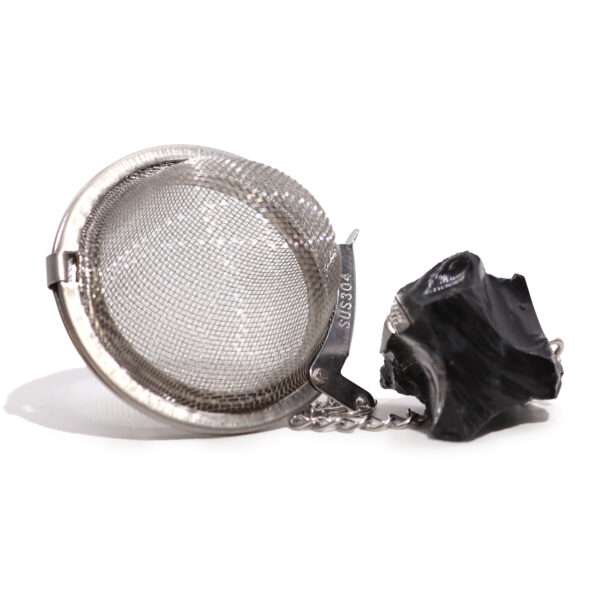 Colador de té con Obsidiana Negra - Imagen 4