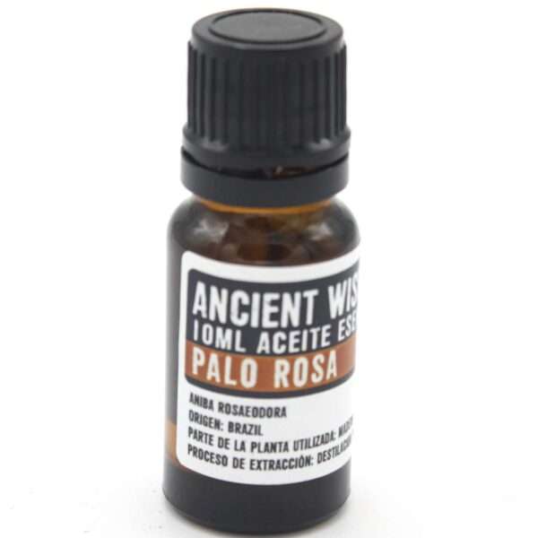 Aceite Esencial de Palo de Rosa – 10 ml (frasco de vidrio)
