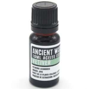 Aceite Esencial de Vetiver – 10 ml (frasco de vidrio)