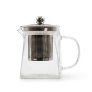 Tetera con Infusor de Vidrio – Forma de Torre – 350 ml