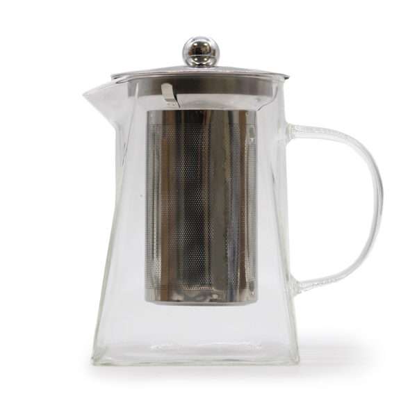 Tetera con Infusor de Vidrio – Forma de Torre – 780 ml