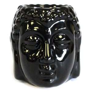 Quemador de Aceite Buda Clásico – Negro