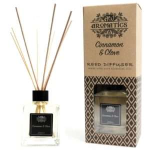 Difusor de Varillas con Aceites Esenciales – Canela y Clavo